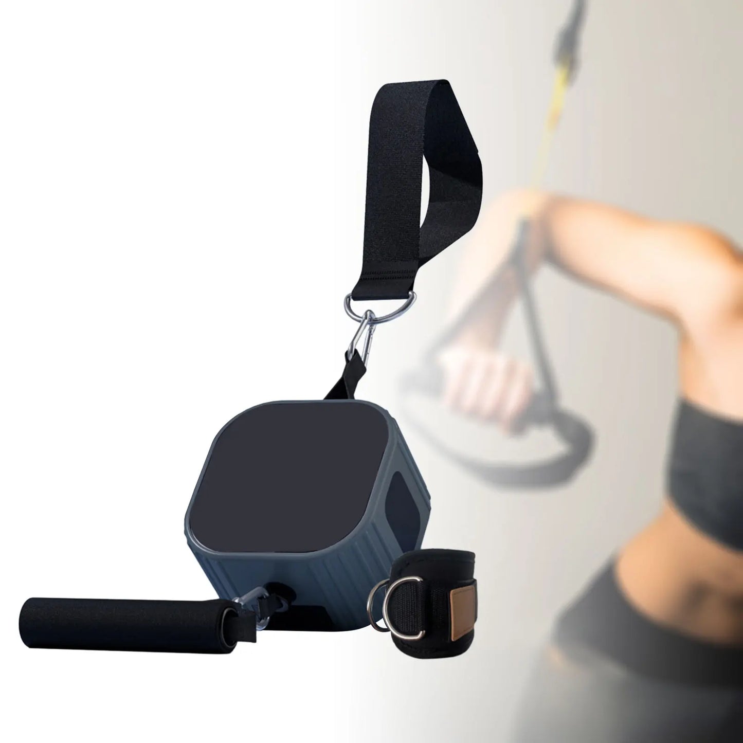 NNEOBA Multifunctional Fitness Equipment – Blau-Grau | 5–25 kg | Krafttraining