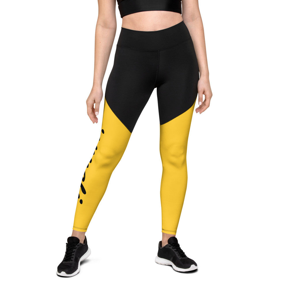Gianneli – Sport-Leggings mit Kompression | ⅞-Länge