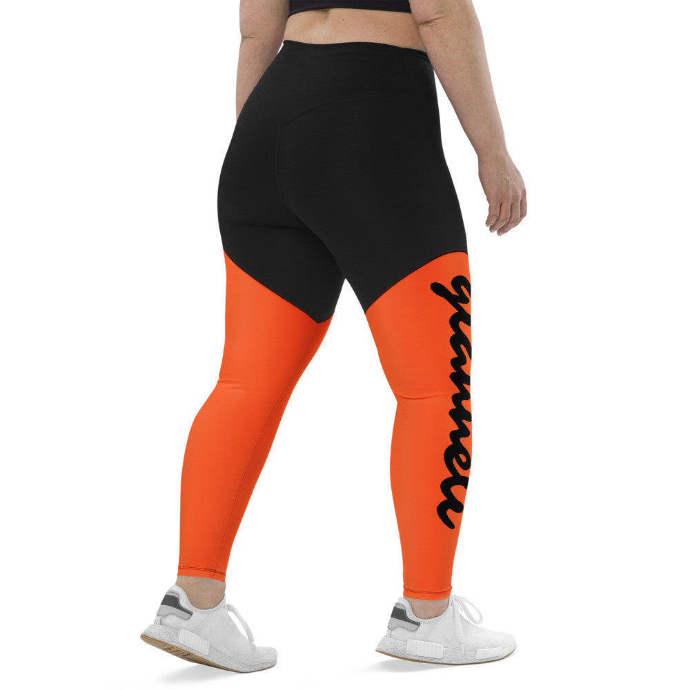 Gianneli – Sport-Leggings mit Kompression | ⅞-Länge
