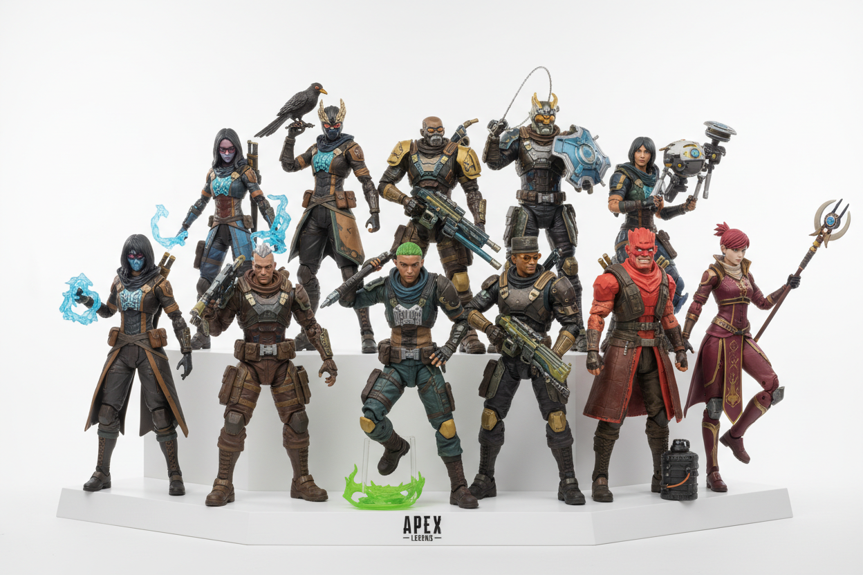 10 Apex Legends Sammelfiguren Set