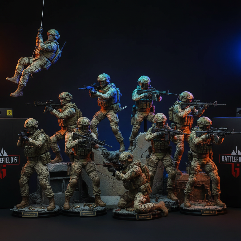 Battlefield 6 Sammelfiguren 10er Set