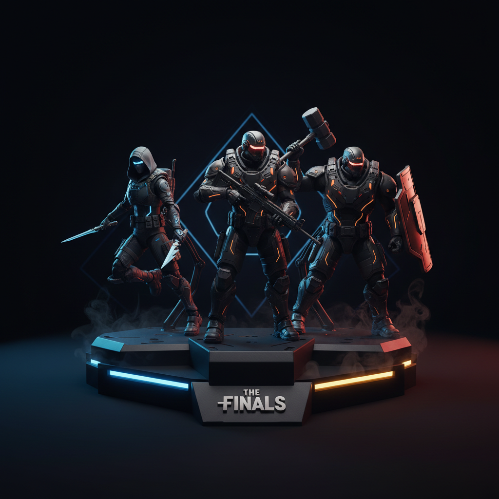 The Finals PS5 Figuren 3er Set
