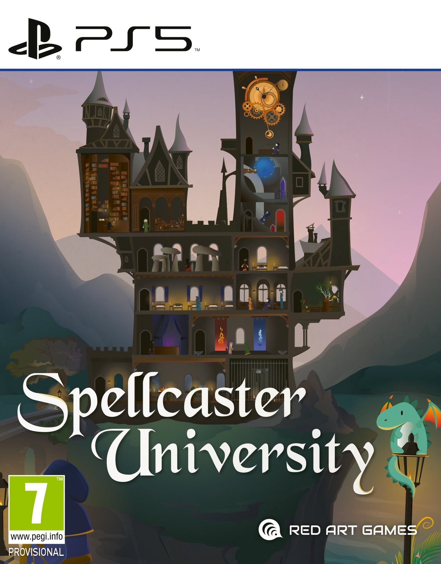 Spellcaster University – PS5 | Baue & verwalte deine Zauberschule | Fantasy-Aufbaustrategie mit Kartenmechanik