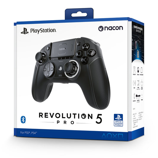 Nacon Revolution 5 Pro Controller Schwarz – PlayStation 5 | Hall Effect Joystick & Adaptive Trigger