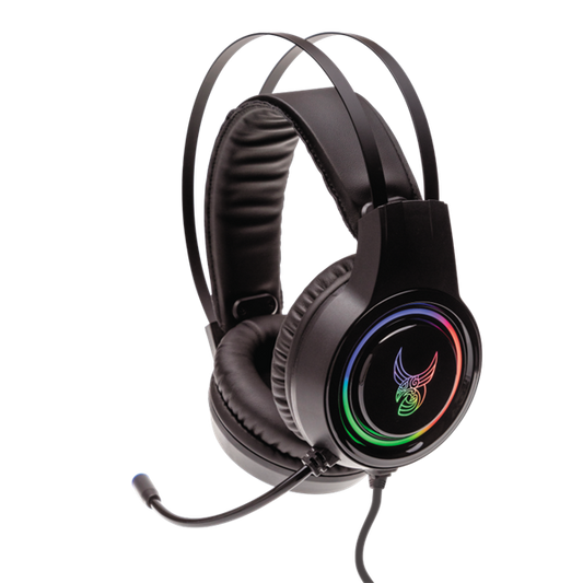 L33T Gaming GJALLARHORN 50mm RGB Gaming Headset – Schwarz
