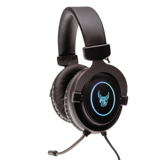 L33T Gaming GJERMUNDBU RGB Gaming Headset mit Mikrofon – Schwarz