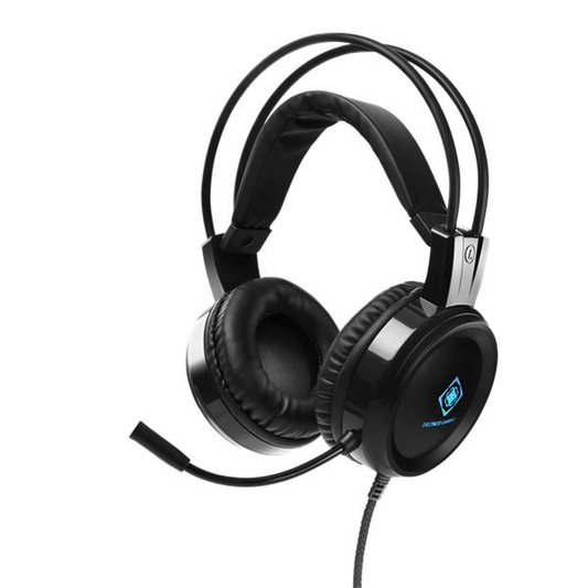DELTACO GAMING DH110 50mm Gaming Headset – Schwarz