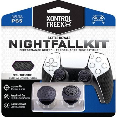 KontrolFreek FPS Freek Nightfall Performance Thumbsticks für PS5 – Schwarz (PK-2345-PS5)
