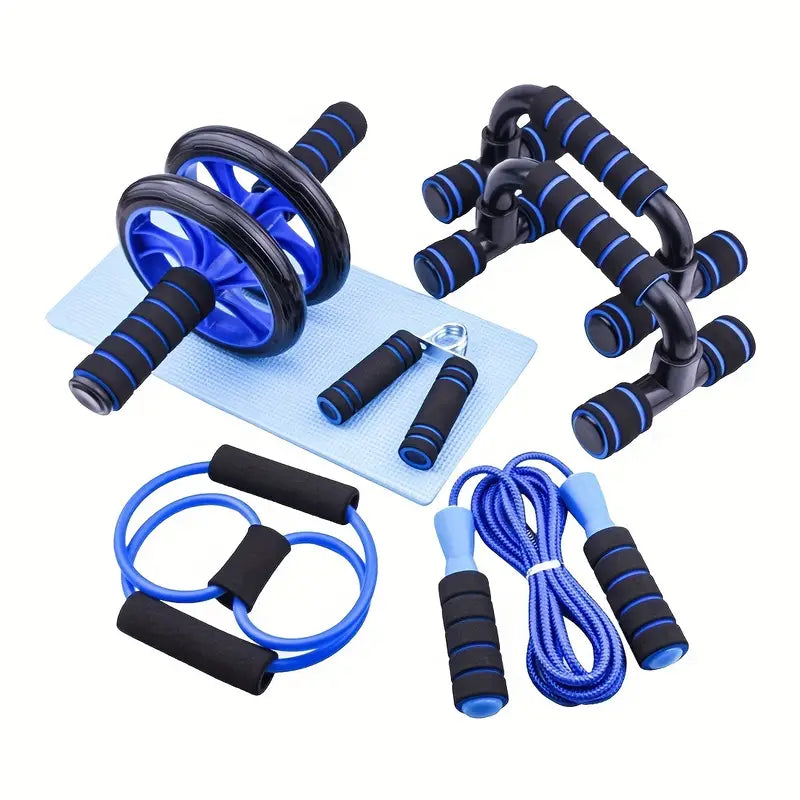 7-teiliges Fitness-Set – Komplettes Heimtraining für alle Levels