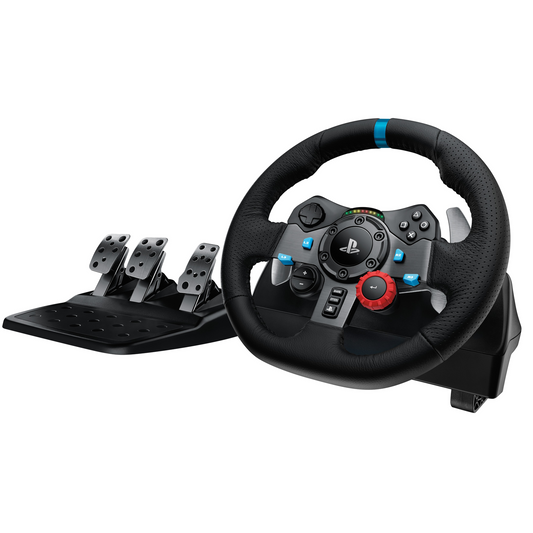 Logitech G29 Driving Force Racing Wheel – PS5, PS4, PS3 & PC | 900° Lenkrad mit Force Feedback, Pedalset & Schaltwippen