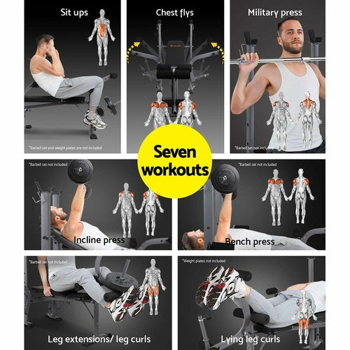 Everfit Multistation Hantelbank – Fitnessgerät für zuhause