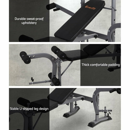 Everfit Multistation Hantelbank – Fitnessgerät für zuhause