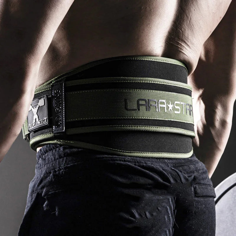 Weightlifting Fitness Gürtel – Army Green | Nylon | XS (75 cm)