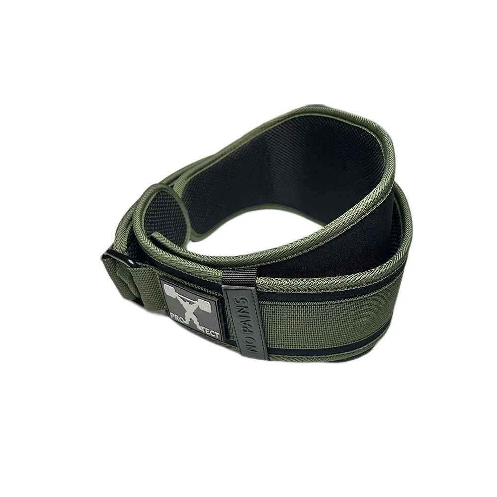 Weightlifting Fitness Gürtel – Army Green | Nylon | XS (75 cm)