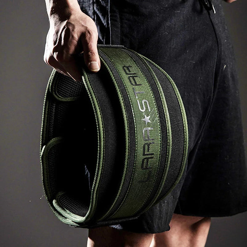 Weightlifting Fitness Gürtel – Army Green | Nylon | XS (75 cm)