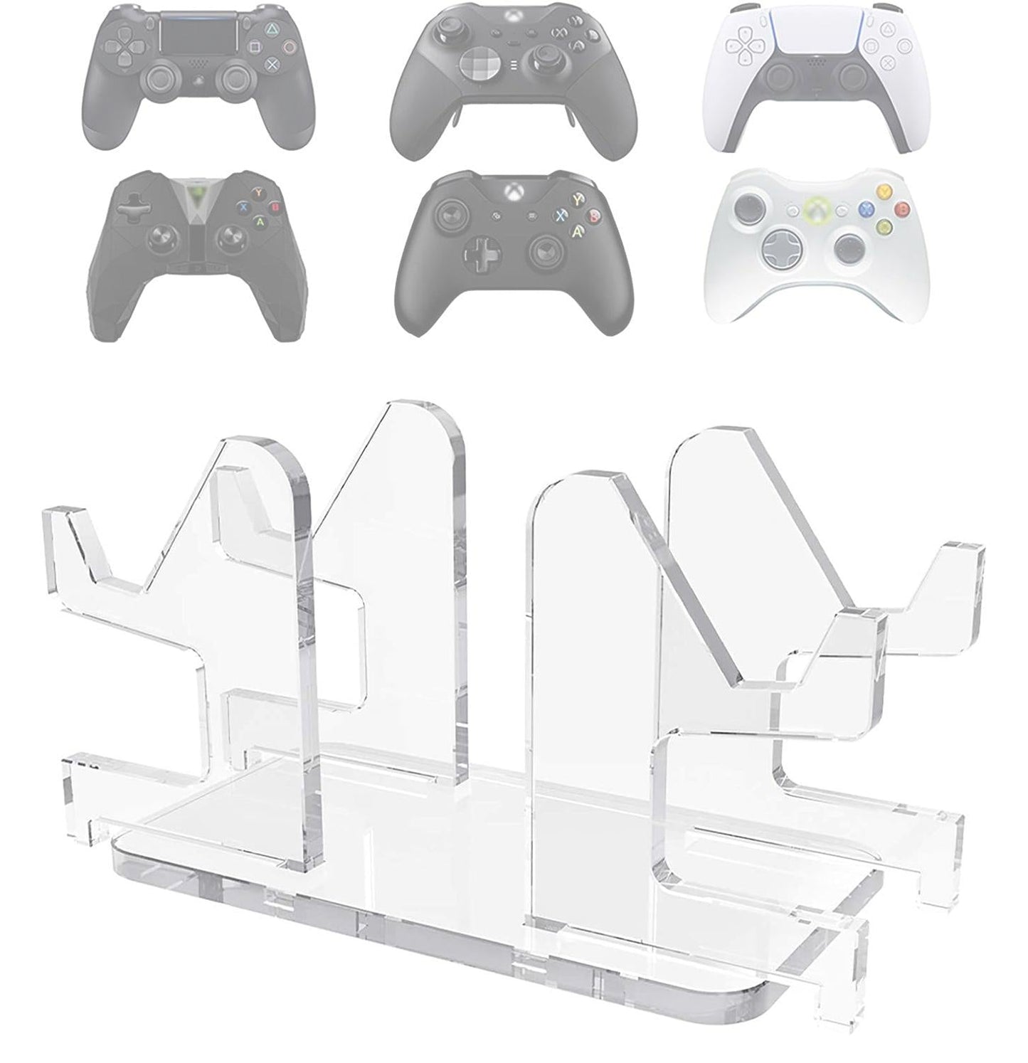 NNEIDS Acrylic Game Console Stand For Xbox Elite / Ps4 / Ps5 / Nvidia