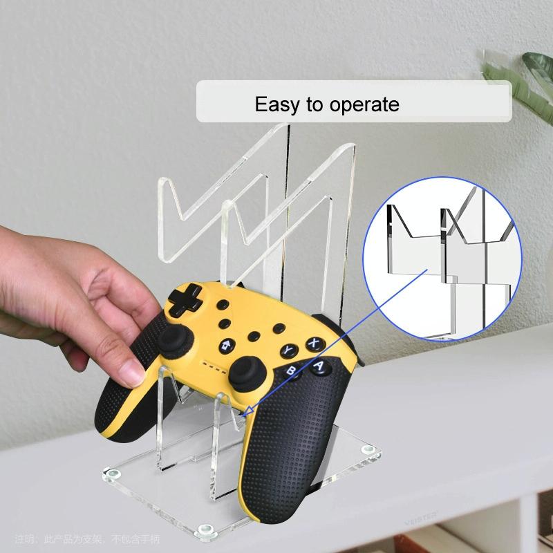 Transparenter Acryl-Controller-Ständer – Doppelstöckig für PS5 / PS4 / PS3 / Xbox