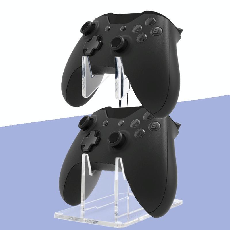 Transparenter Acryl-Controller-Ständer – Doppelstöckig für PS5 / PS4 / PS3 / Xbox