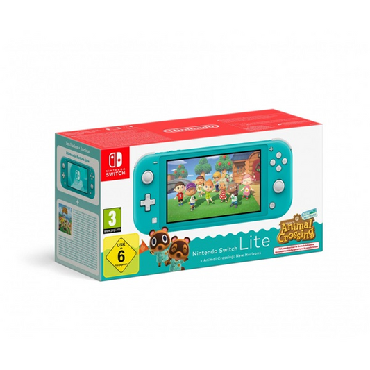 Nintendo Switch Lite – Türkis | Tragbare Spielkonsole