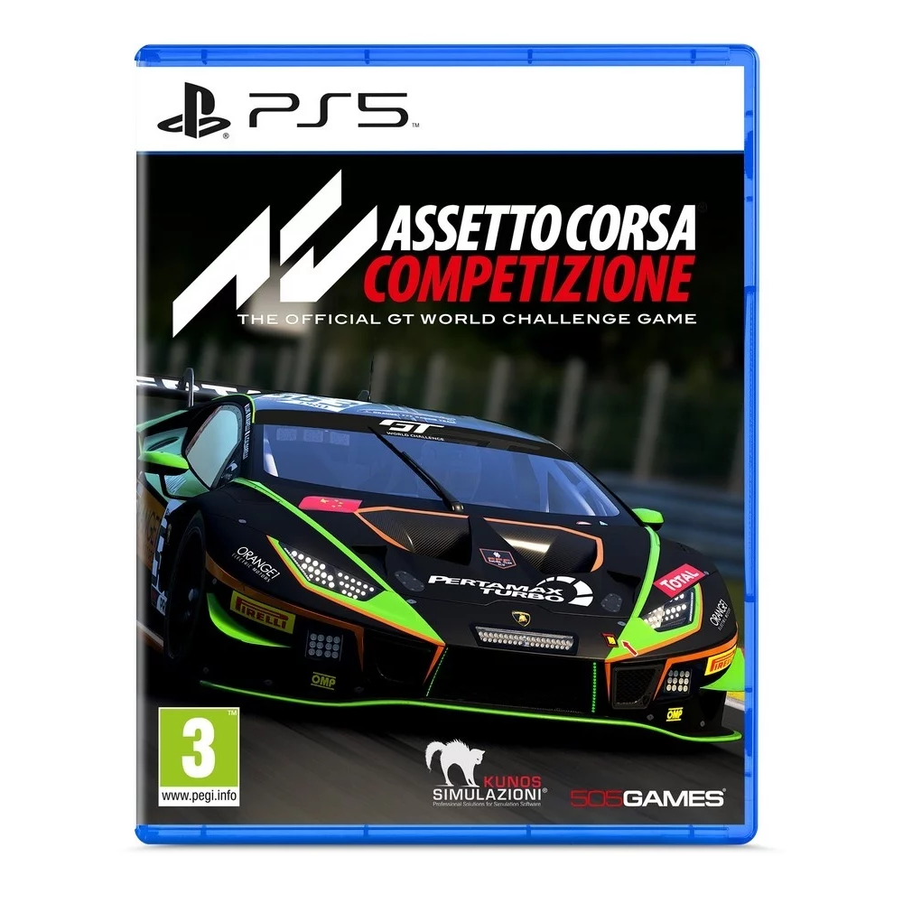 Софтуер за игри Assetto Corsa Competizione, PS5 (PS5 - )