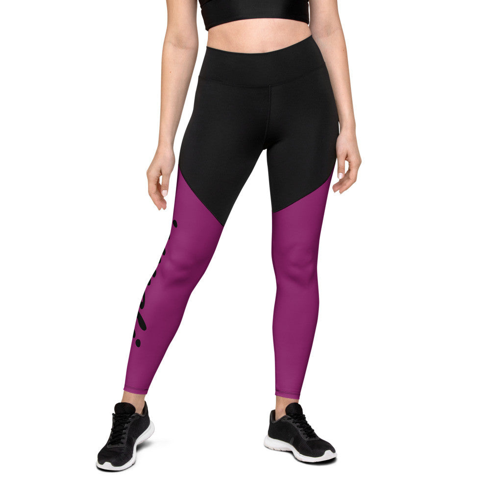 Gianneli – Sport-Leggings mit Kompression | ⅞-Länge
