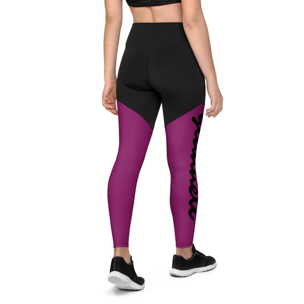 Gianneli – Sport-Leggings mit Kompression | ⅞-Länge