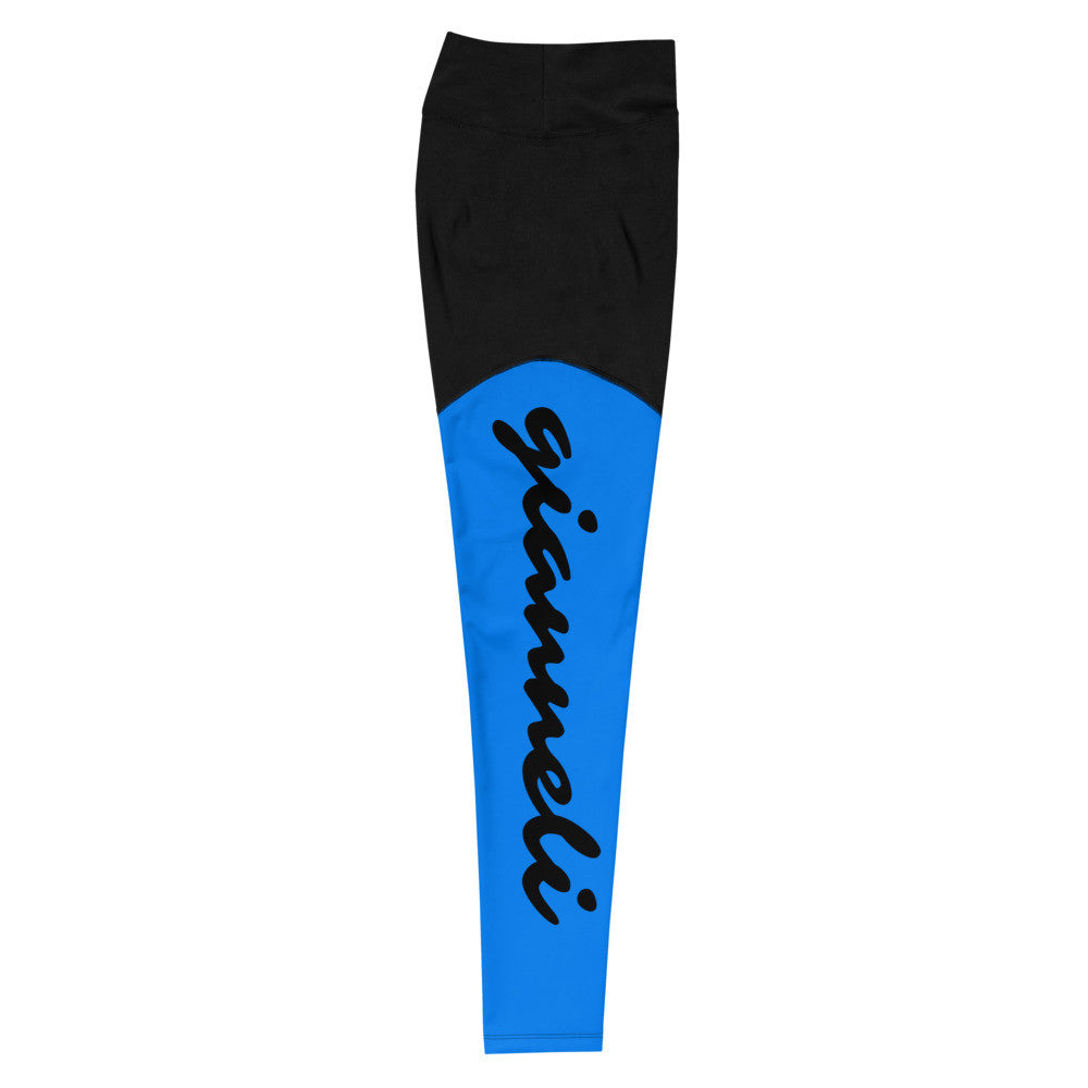 Gianneli – Sport-Leggings mit Kompression | ⅞-Länge