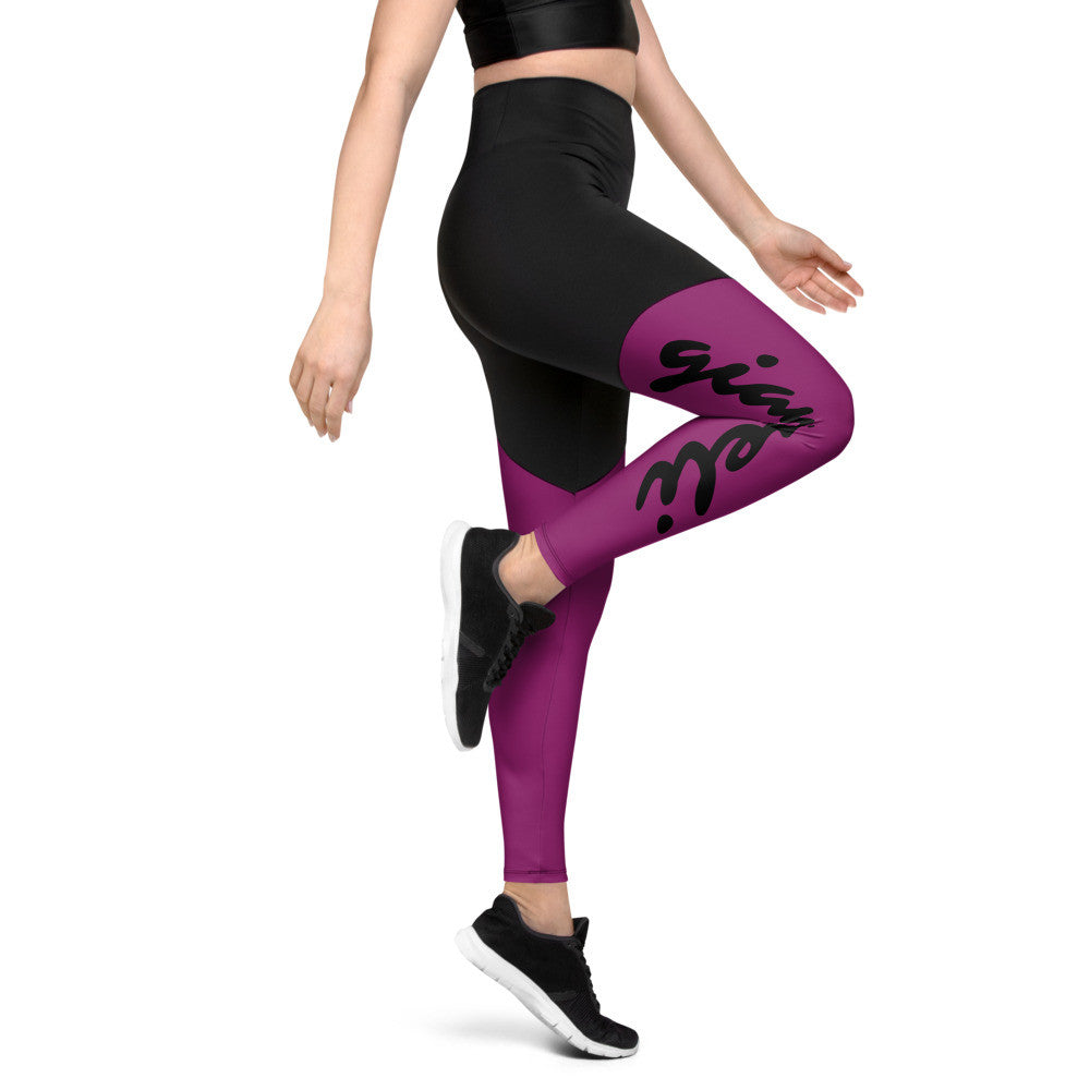 Gianneli – Sport-Leggings mit Kompression | ⅞-Länge