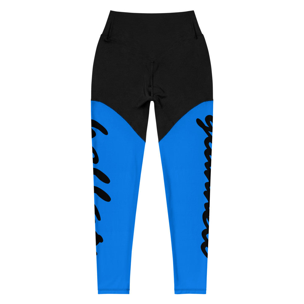 Gianneli – Sport-Leggings mit Kompression | ⅞-Länge