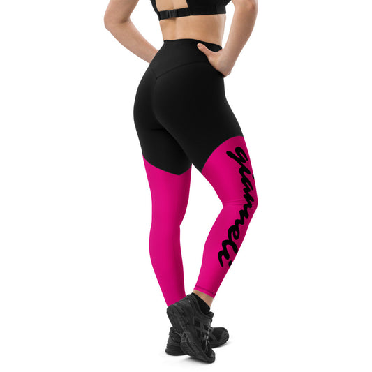 Gianneli – Sport-Leggings mit Kompression | ⅞-Länge