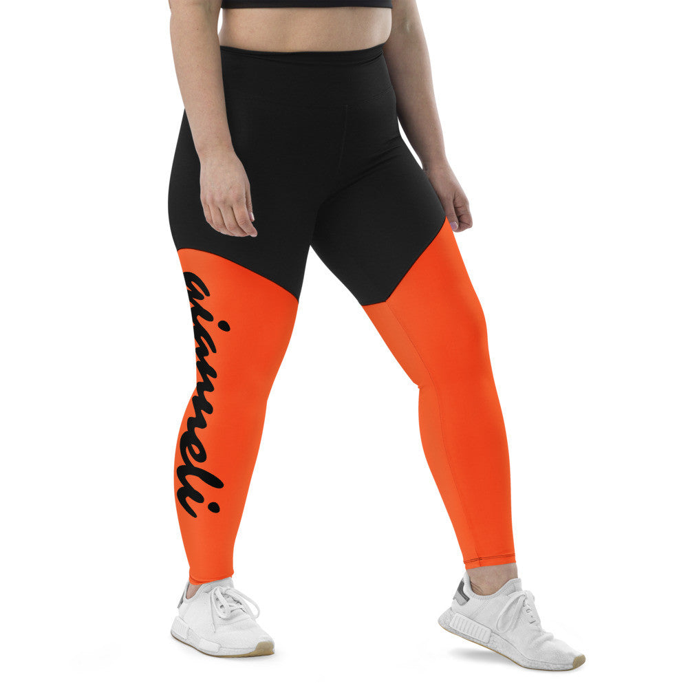Gianneli – Sport-Leggings mit Kompression | ⅞-Länge