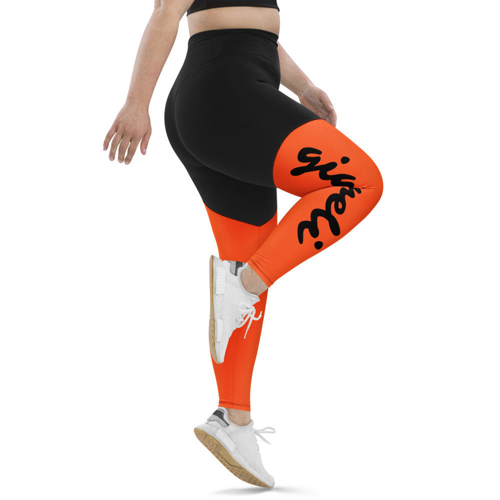 Gianneli – Sport-Leggings mit Kompression | ⅞-Länge