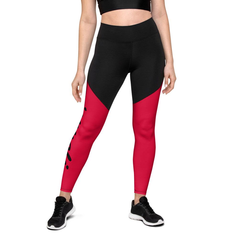 Gianneli – Sport-Leggings mit Kompression | ⅞-Länge