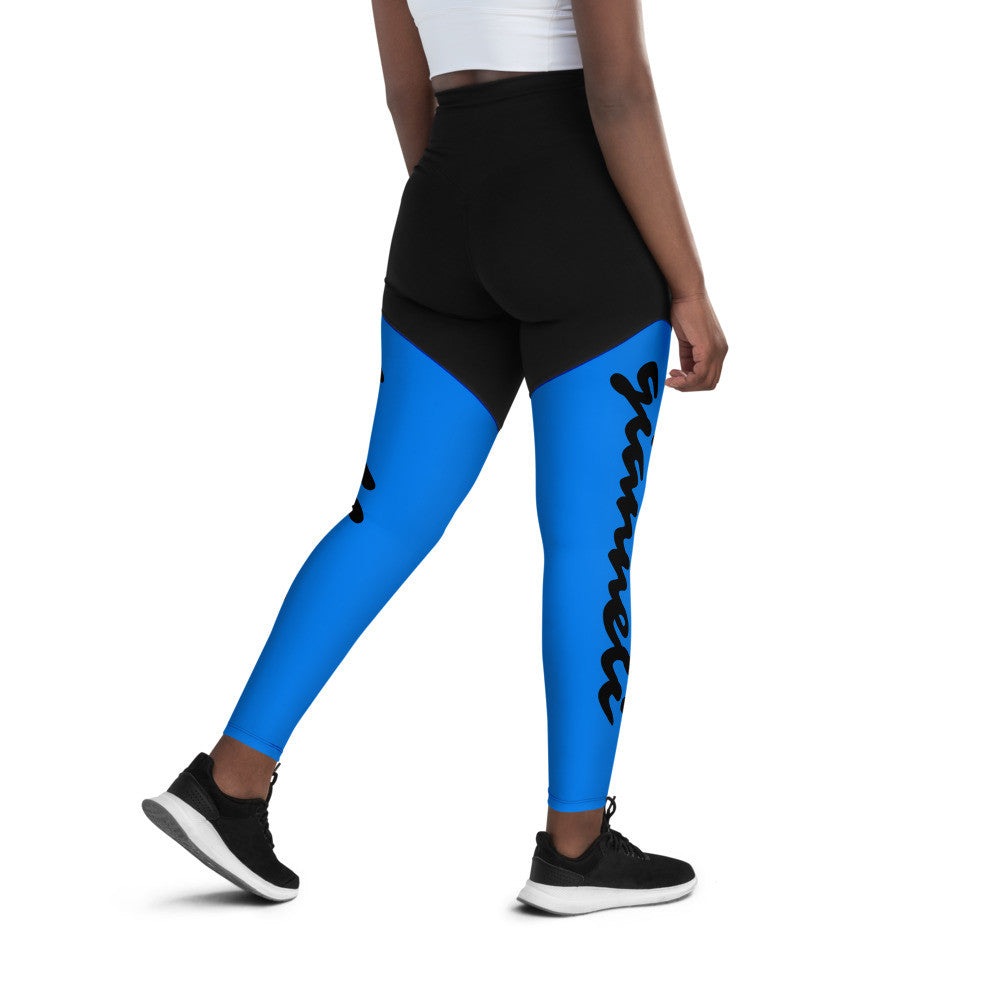 Gianneli – Sport-Leggings mit Kompression | ⅞-Länge