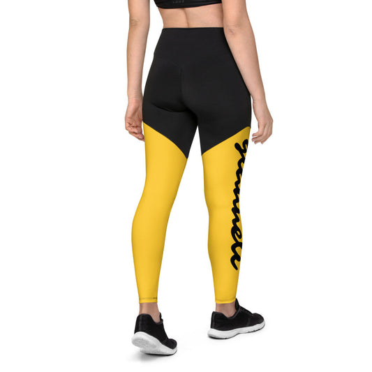 Gianneli – Sport-Leggings mit Kompression | ⅞-Länge