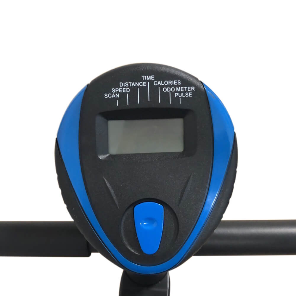 Fitness Ergometer – 8 Widerstandsstufen | 120 kg | Verstellbarer Sitz