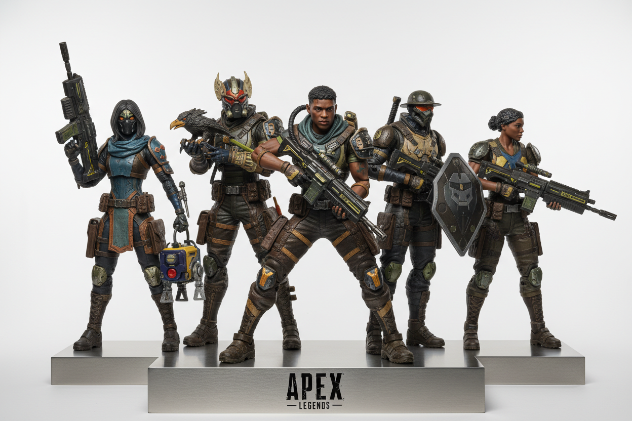 5 Apex Legends Sammelfiguren Set
