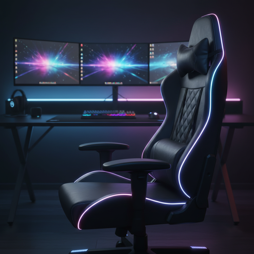 Gaming Stuhl Seitenansicht