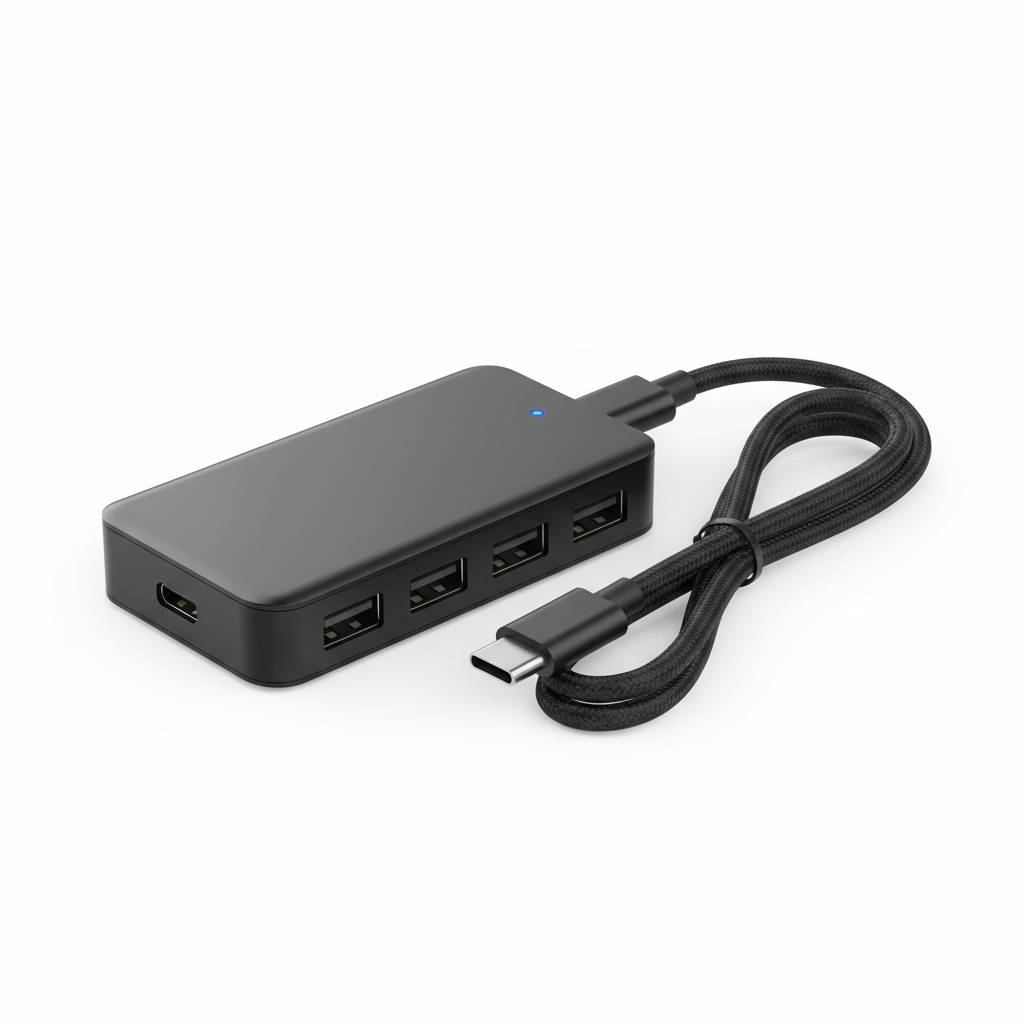 USB Hub Frontansicht
