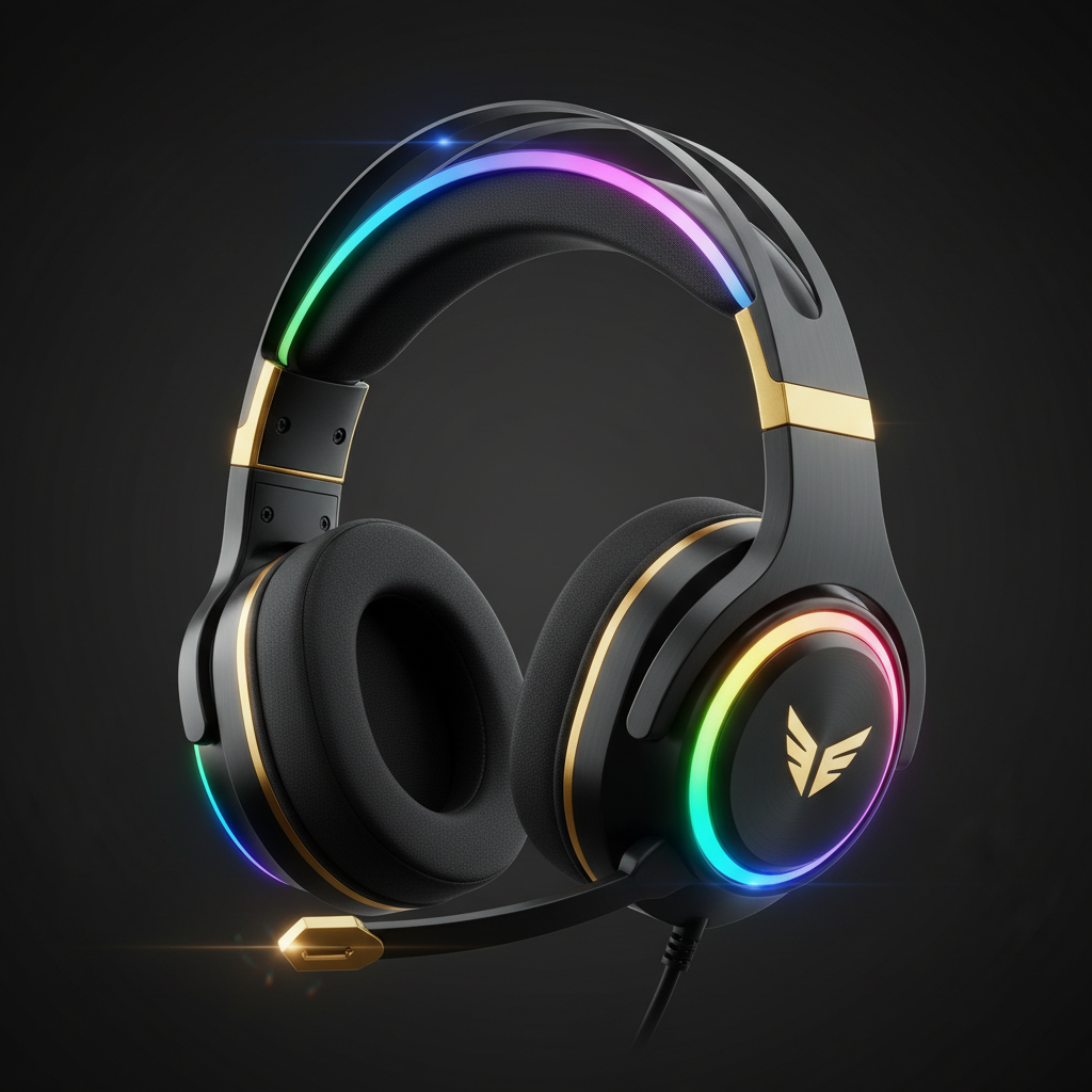 Gaming Kopfhörer RGB Pro mit RGB-Beleuchtung