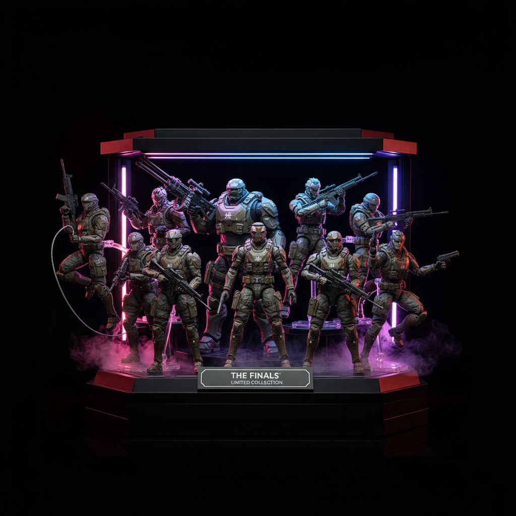 The Finals PS5 Figuren 10er Set
