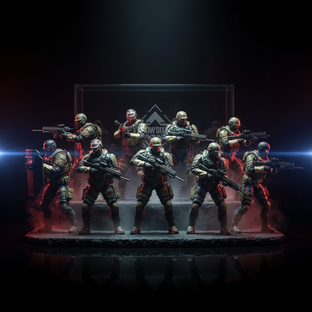 Tom Clancy's Rainbow Six Siege 10er Sammelfiguren Set