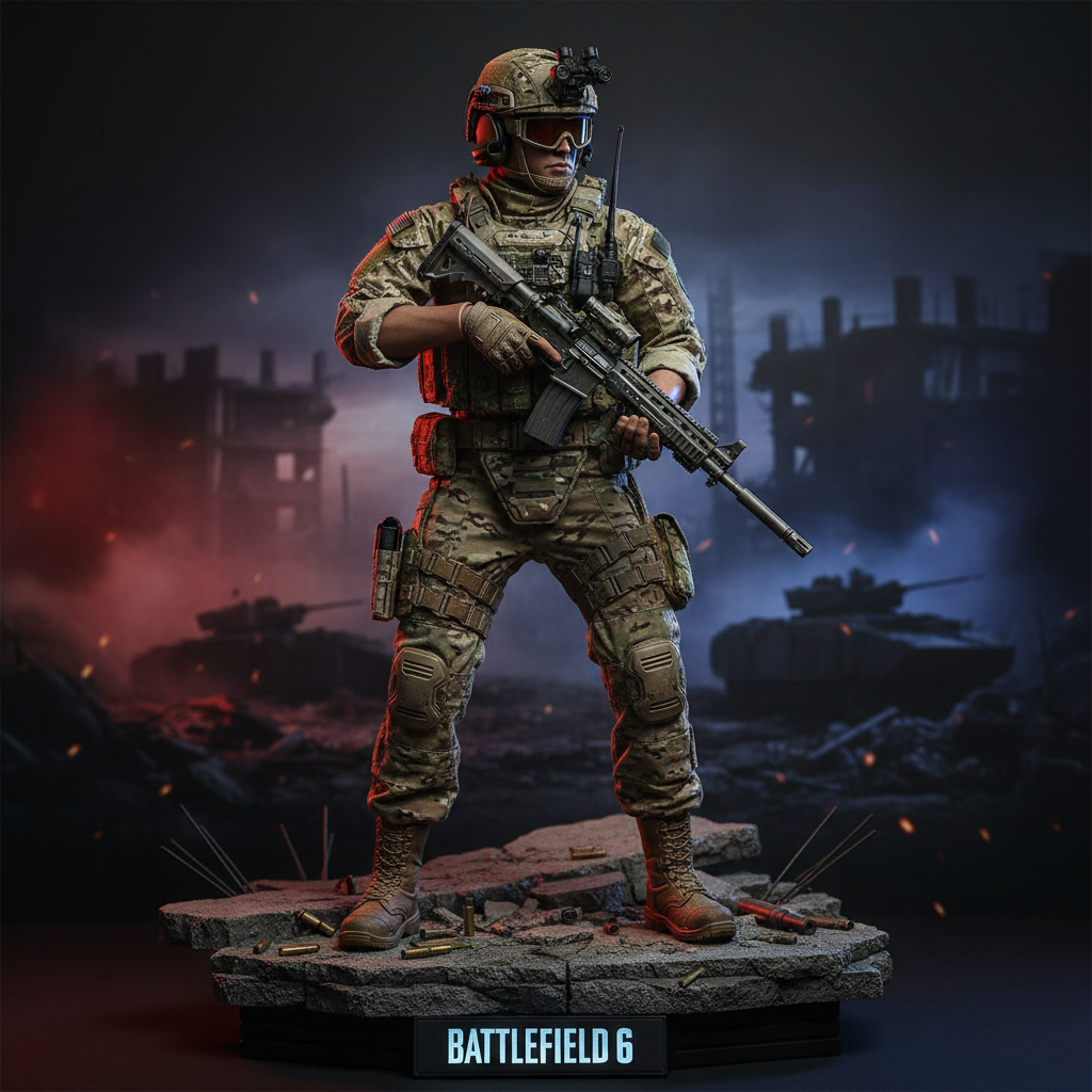 Battlefield 6 Sammelfigur Groß