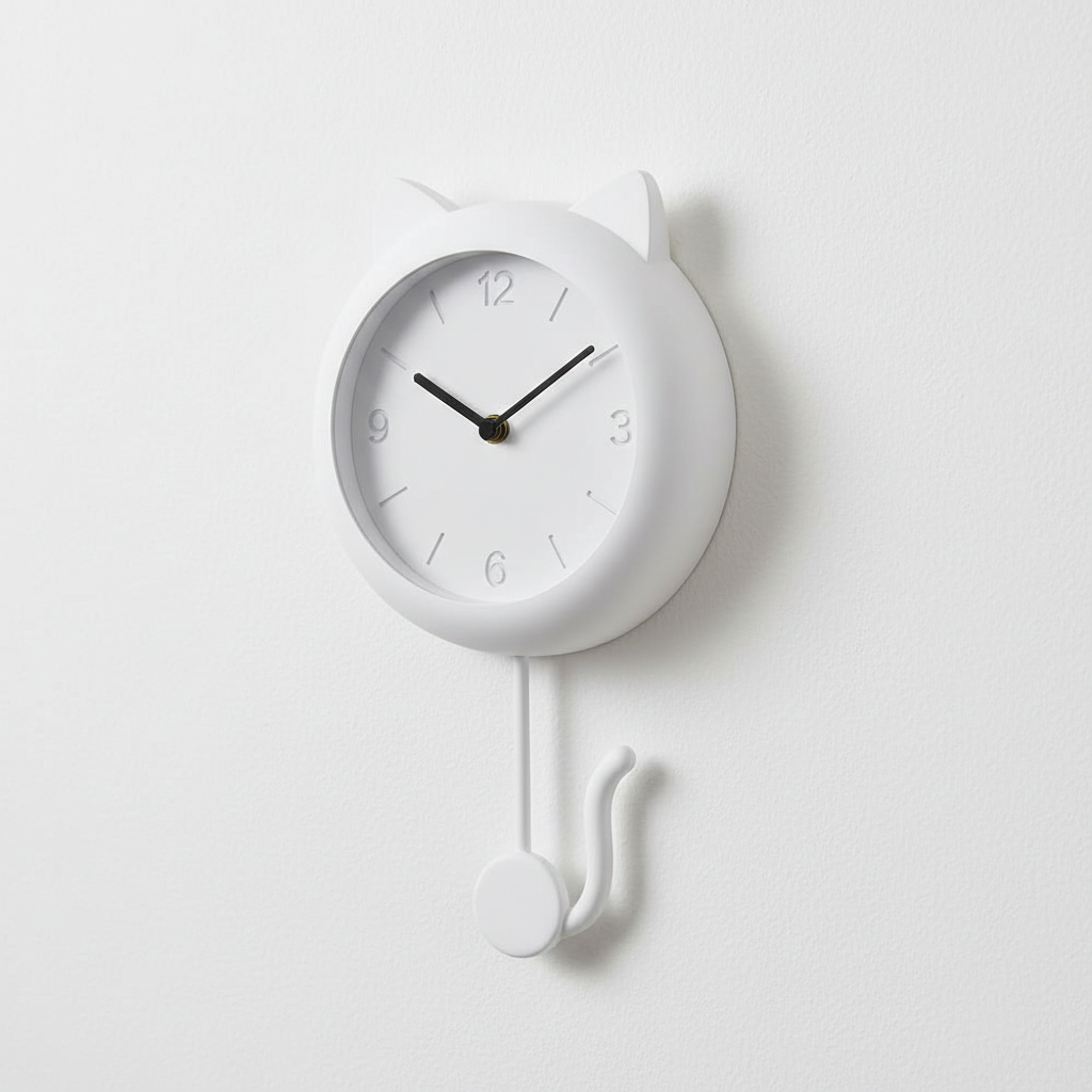 Katzenwanduhr