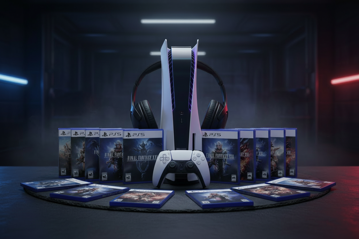 PS5 Bundle mit 10 Spielen
