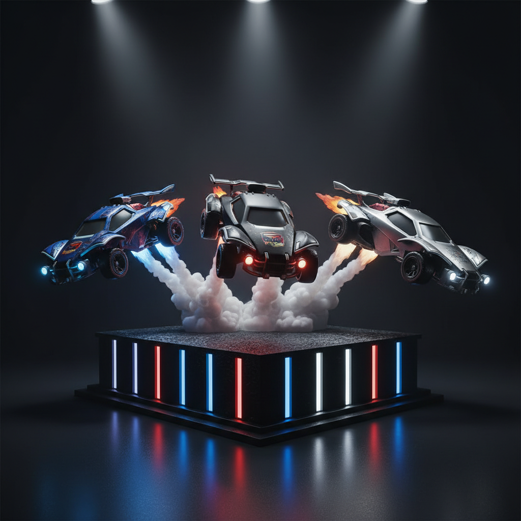 Rocket League PS5 Figuren 3er Set