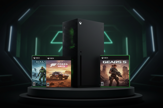 Xbox Series X Bundle mit Halo Infinite, Forza Horizon 5 und Gears 5