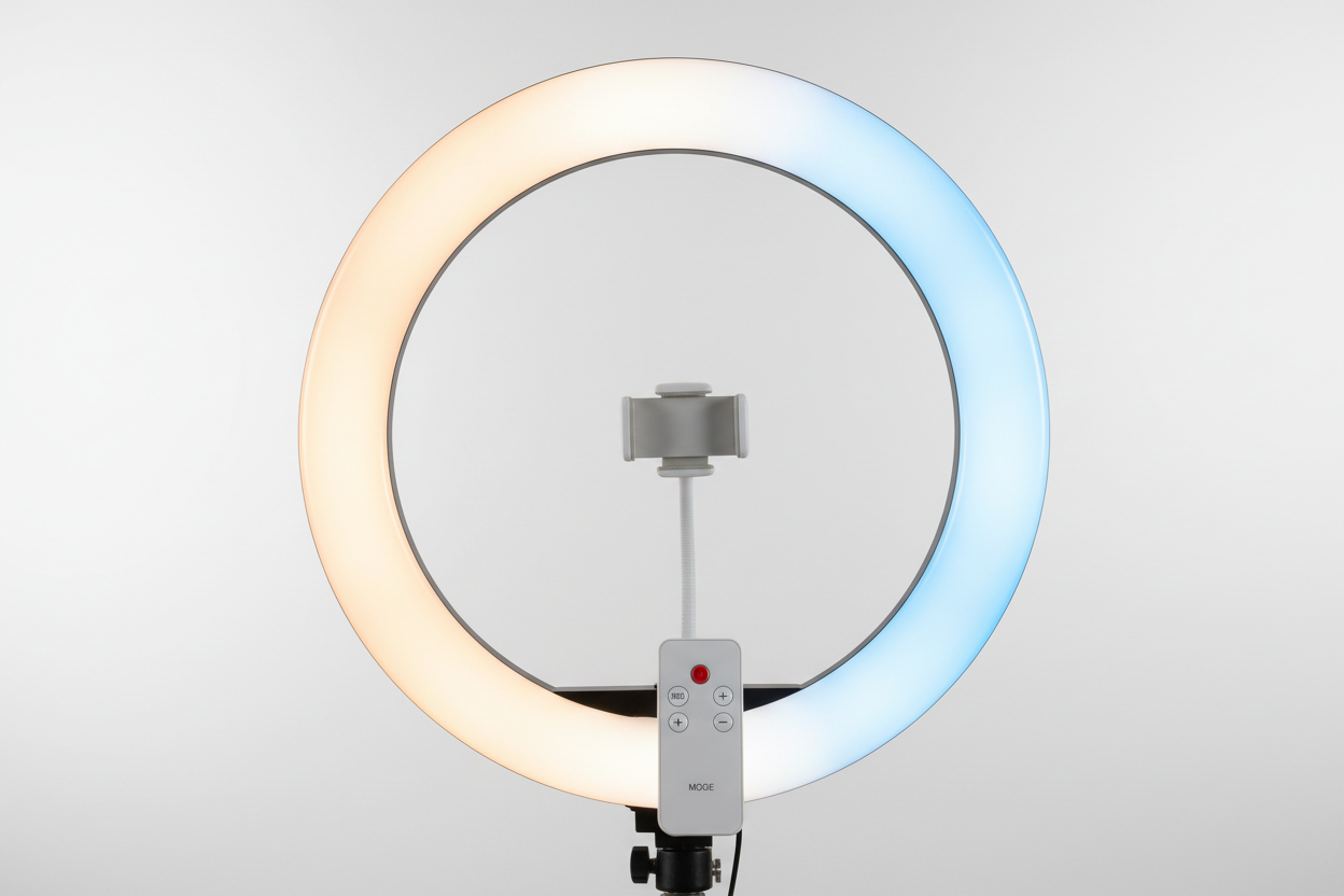 Ringleuchte Farbtemperatur warm neutral kalt