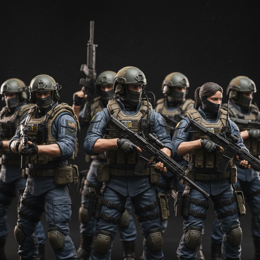 Rainbow Six Siege Figuren Nahaufnahme