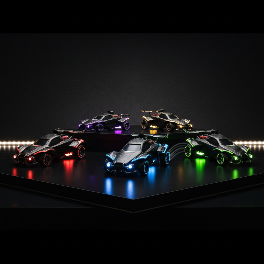 Rocket League PS5 Figuren 5er Set